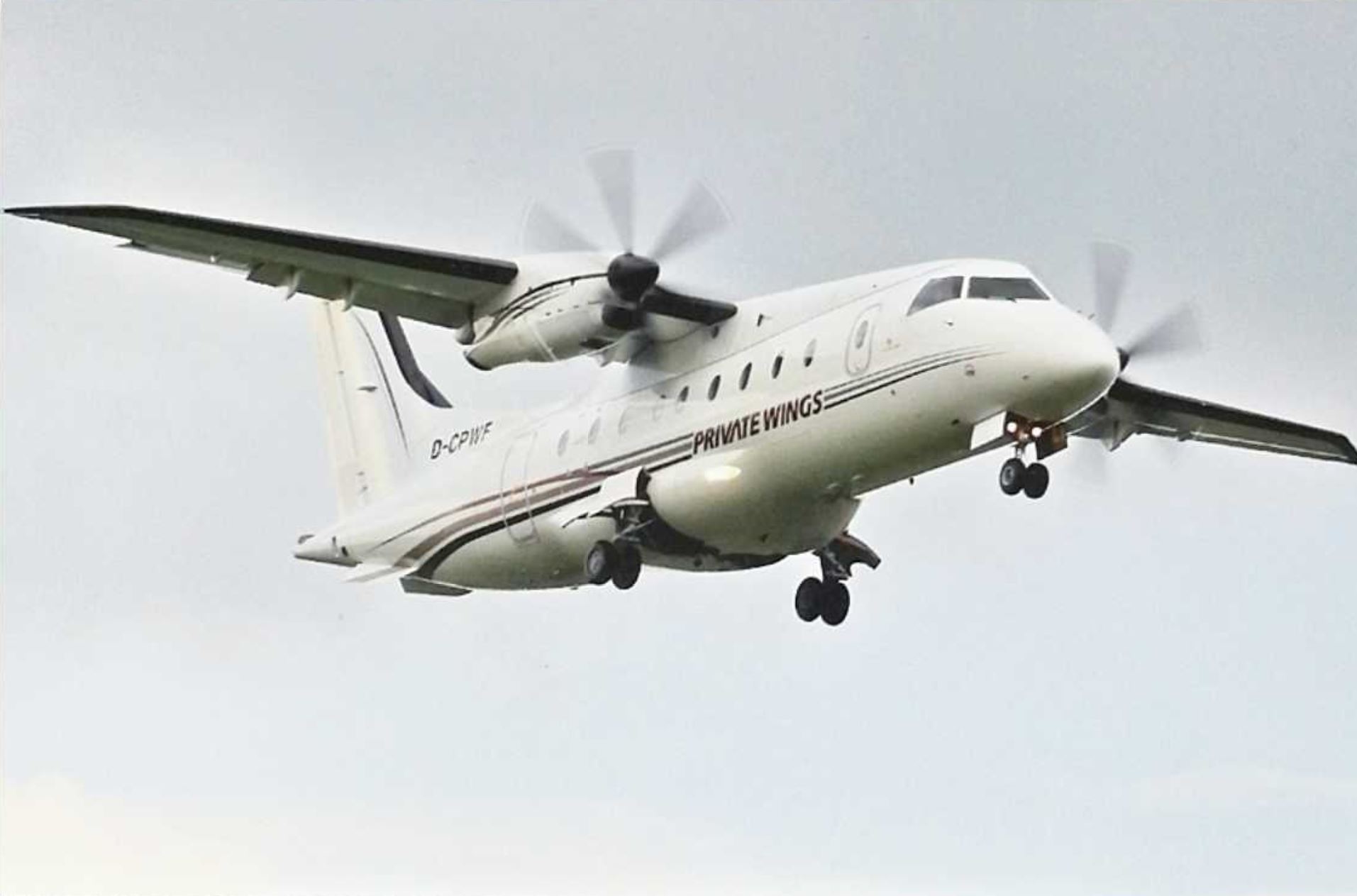 Our first Dornier 328-100 Prop D-CPWF